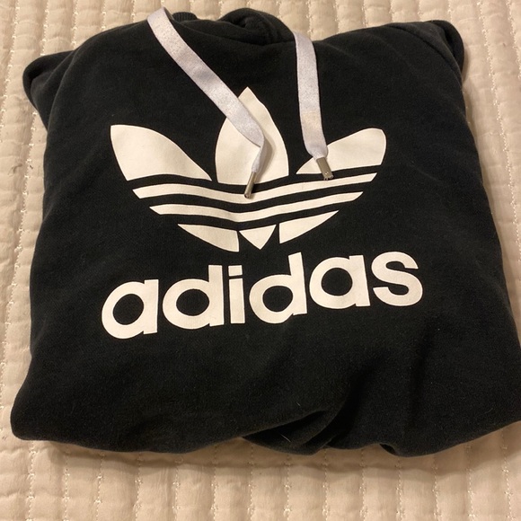 COPY - Adidas hoodie cropped- fits like a juniors xs/s - Picture 1 of 3